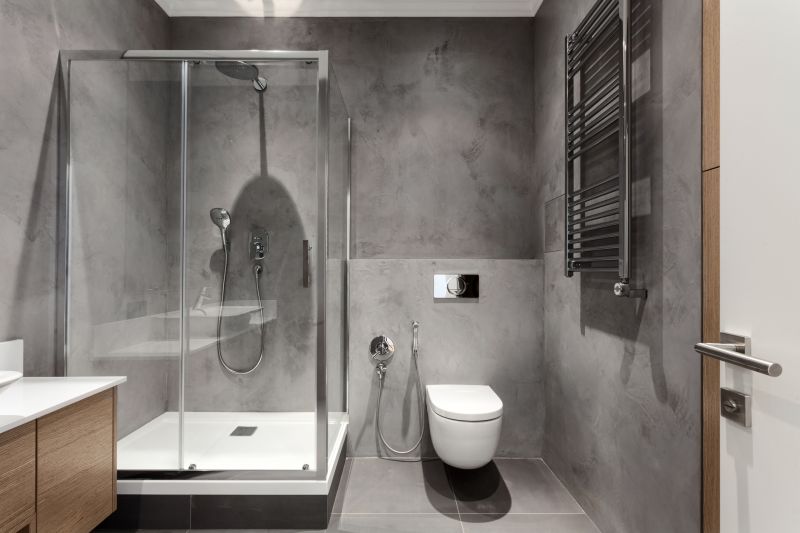Contemporary Shower Space
